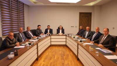 Bayburt Valisi Mustafa Eldivan, İl Özel İdaresi Toplantı Salonu’nda gerçekleştirilen