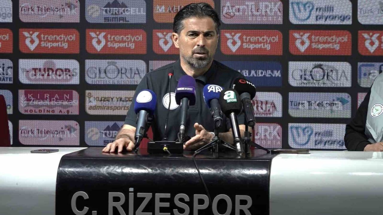 Çaykur Rizespor Teknik Direktörü İlhan Palut, Göztepe maçının ardından, “En