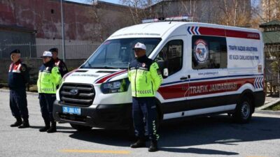 Erzurum’da jandarma ekipleri Nisan ayı içinde 23 bin 148 araç