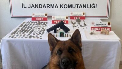 Gümüşhane’nin Şiran ilçesinde jandarma ekiplerince düzenlenen operasyonda tarihi eser, uyuşturucu