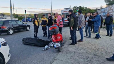Zonguldak’ın Karadeniz Ereğli ilçesinde tır ile çarpışan motosikletin sürücüsü hayatını