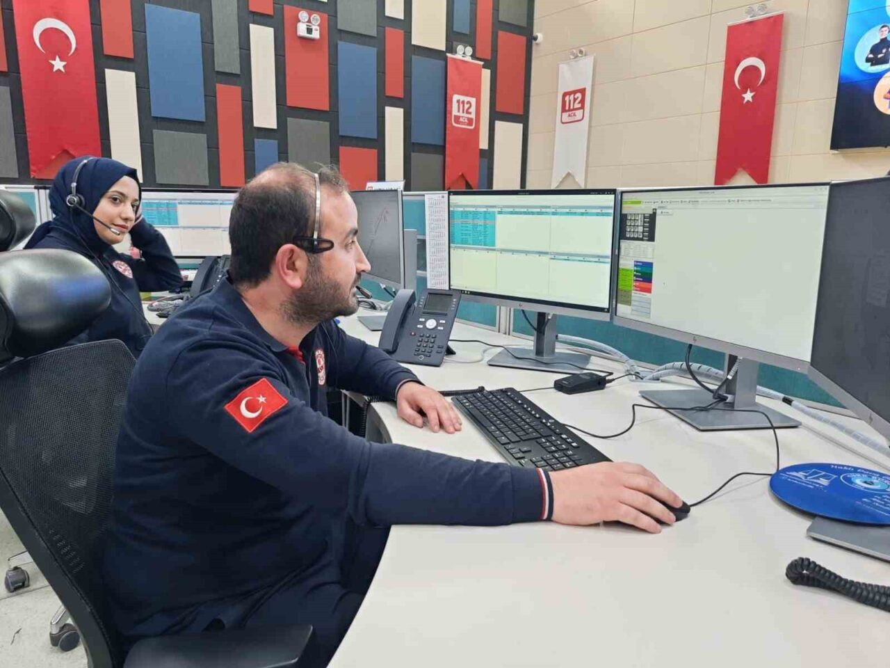 Kars’ta 112 Acil Çağrı Merkezi, 2024 yılında 333 bin 778