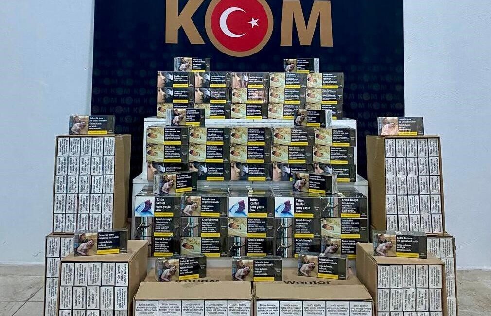 Kars’ta KOM ekiplerince yapılan operasyonda çok sayıda gümrük kaçağı türün