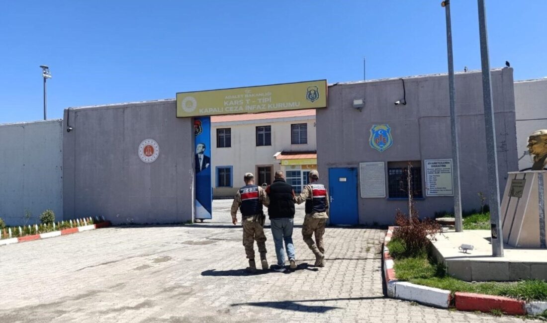 Kars’ta hırsızlık suçundan hakkında kesinleşmiş hapis cezası bulunan 1 kişi