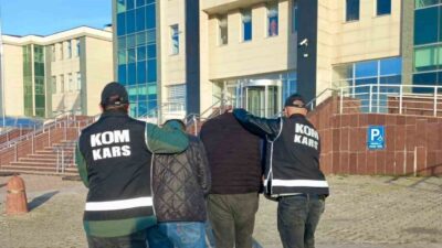 Kars’ta haklarında kesinleşmiş 9 yıl hapis cezaları bulunan ağabeyi ve