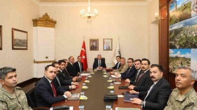 Kars’ta Vali Ziya Polat’ın başkanlığında “İl Güvenlik ve Asayiş Koordinasyon