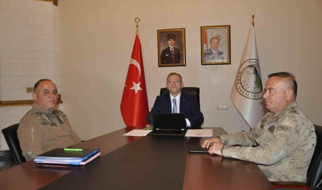 Kars Valisi Ziya Polat başkanlığında Nisan ayı “Asayiş ve Güvenlik”