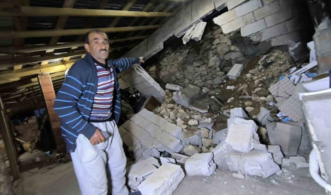 Erzurum’un Uzundere ilçesine bağlı Merkez Mahallesi’nde meydana gelen küçük çaplı