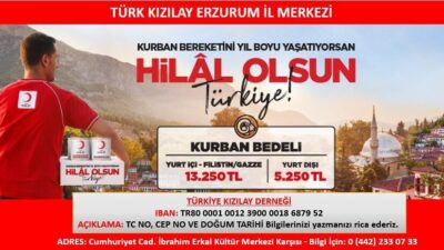 Türk Kızılay, Kurban Bayramı’nın manevi zenginliğini ve bereketini ihtiyaç sahiplerinin