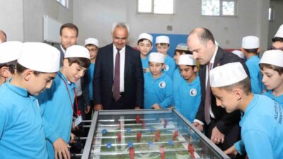 Erzurum’un Oltu ilçesinde Belediye Başkanı Adem Çelebi, Oltu Müftülüğü Alaettin