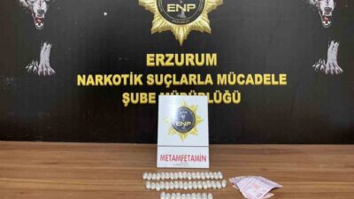 Erzurum Emniyet Müdürlüğü Narkotik Suçlarla Mücadele Şube Müdürlüğü ekipleri, Narkotik