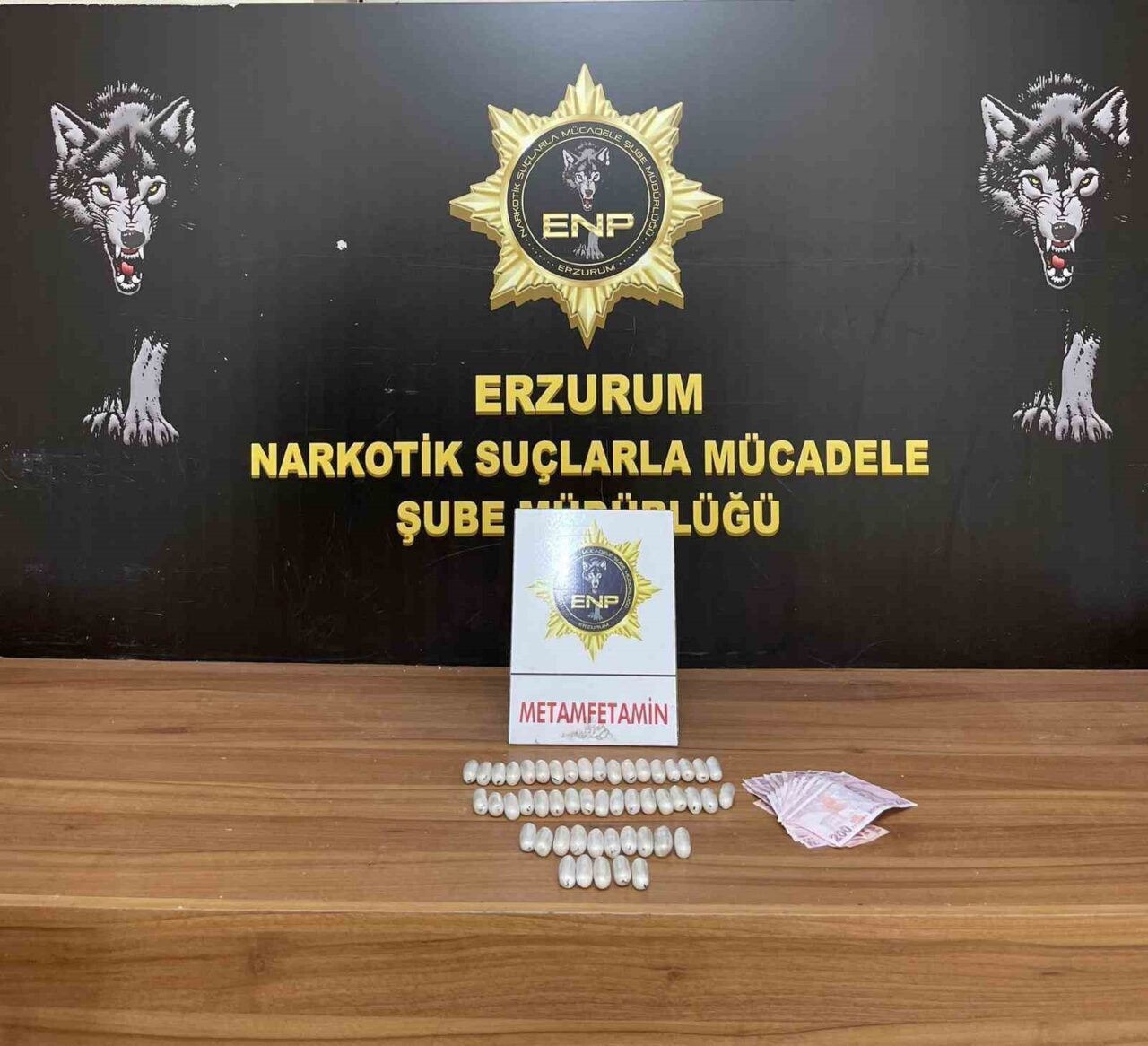 Erzurum Emniyet Müdürlüğü Narkotik Suçlarla Mücadele Şube Müdürlüğü ekipleri, Narkotik