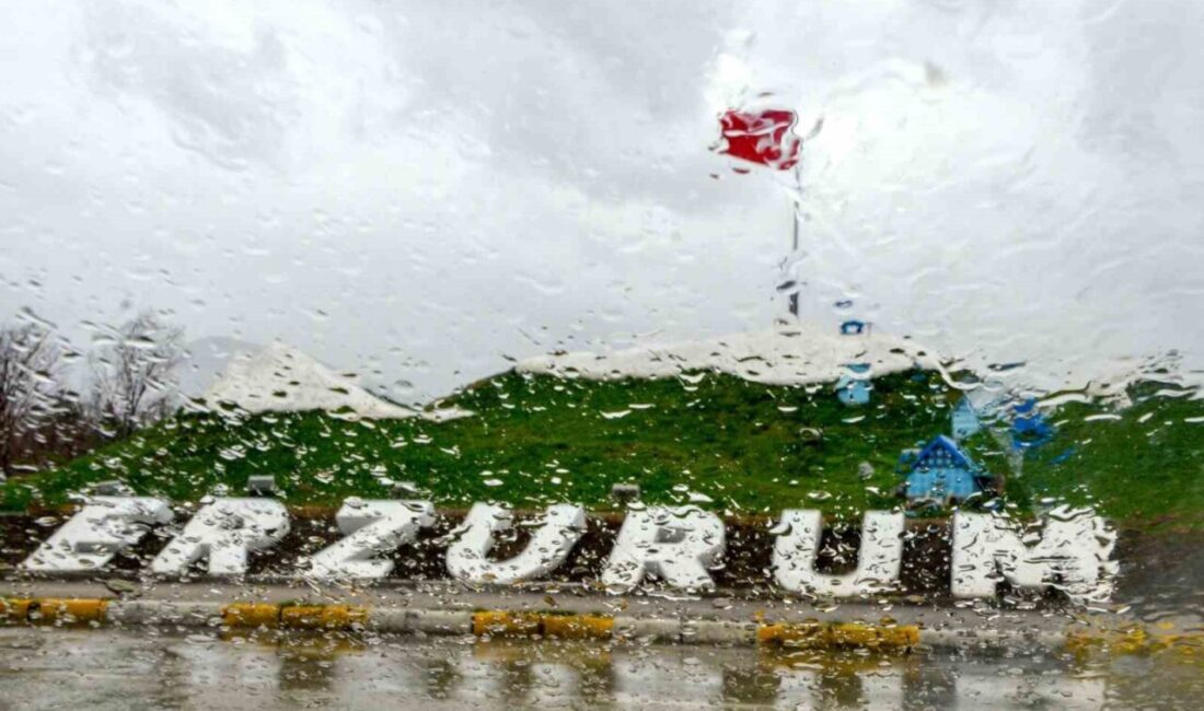 Meteorolojiden yağış uyarısı Meteoroloji 12. Bölge Müdürlüğü, Erzurum ve bölge genelinde havanın parçalı