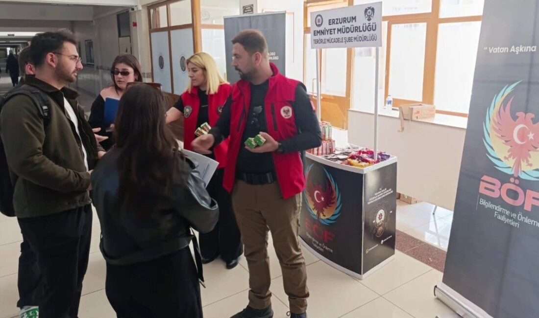 Erzurum Emniyet Müdürlüğü Terörle Mücadele Şube Müdürlüğü Bilgilendirme ve Önleme
