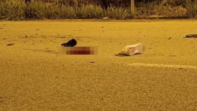 Gümüşhane’de motosikletle otomobilin kafa kafaya çarpıştı kazada motosiklet sürücüsü hayatını