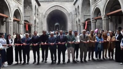 Raci Alkır Güzel Sanatlar Lisesi öğrencilerinin yıl sonu sergisi Çifte