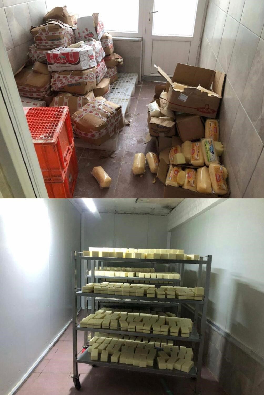 Sakarya’nın Pamukova ilçesinde merdiven altı bir tesiste sağlıksız şartlarda üretildiği