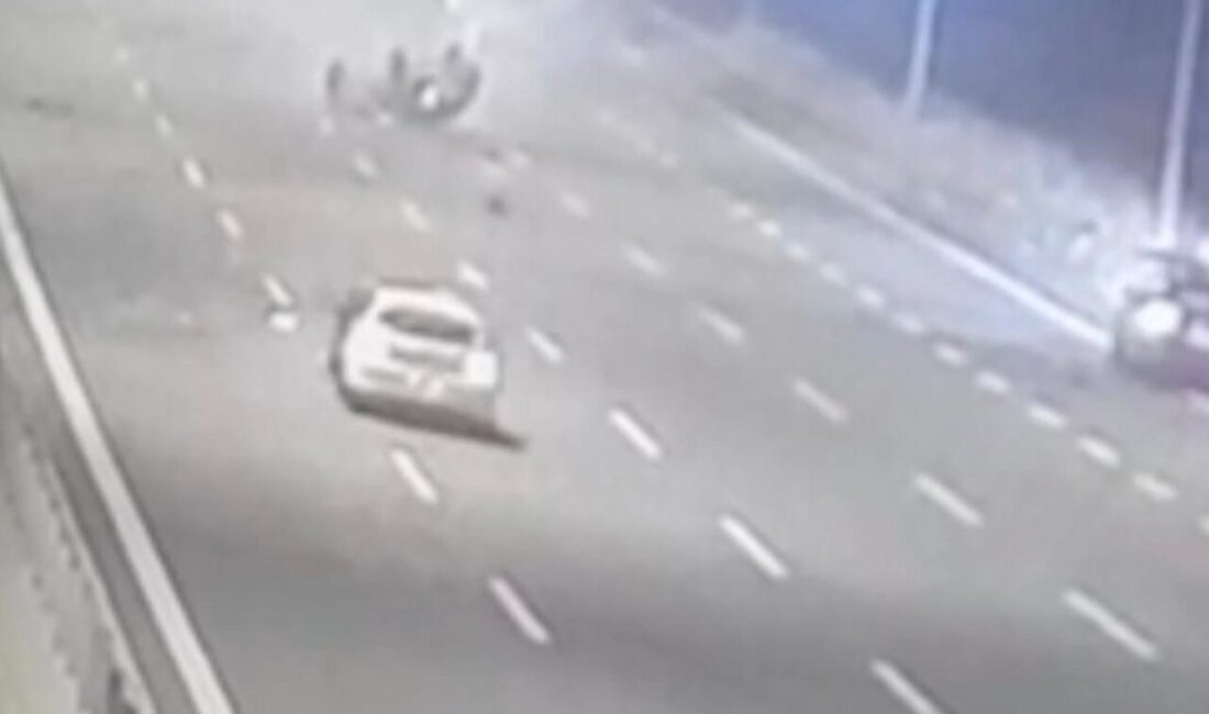 Kuzey Marmara Otoyolu Sakarya geçişinde iki otomobilin çarpışması neticesinde meydana