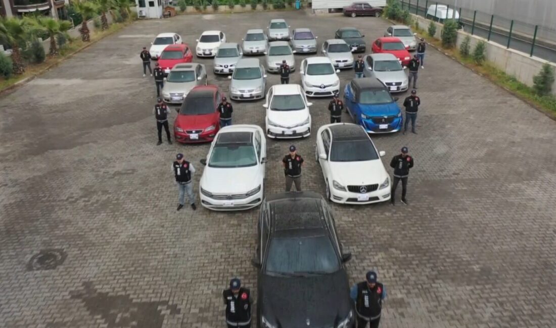 Şanlıurfa merkezli 6 ilde düzenlenen “change” araç operasyonunda 5 şüpheli