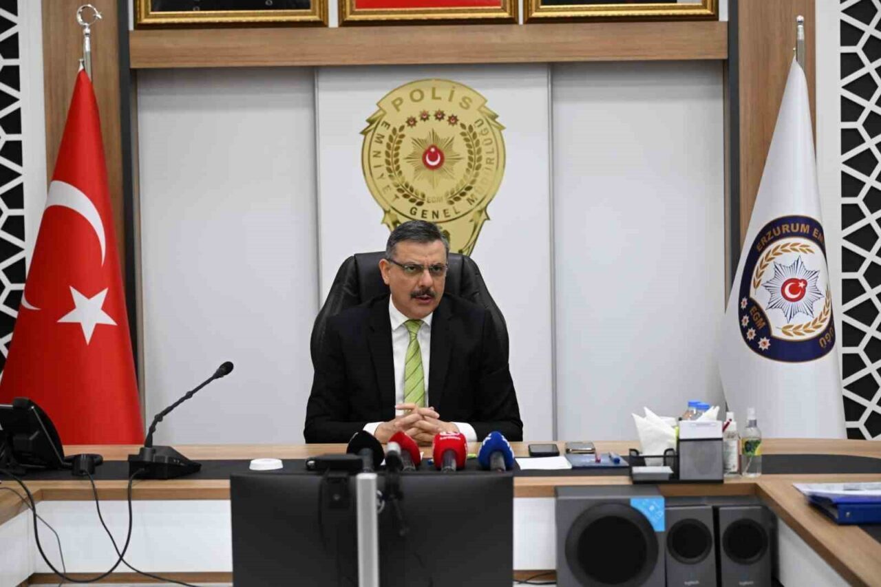 Erzurum Valisi Mustafa Çiftçi, il genelinde geçen yıl yaşanan sel