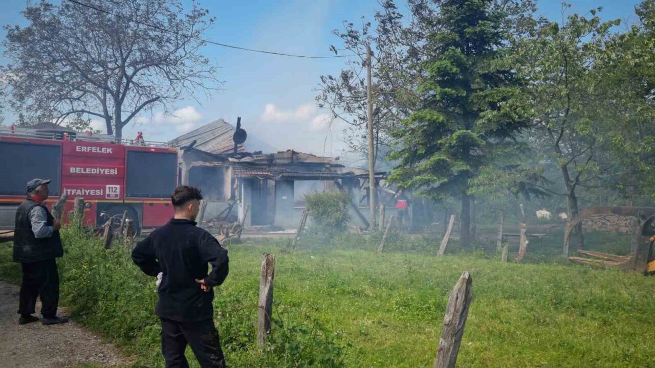 Sinop’un Erfelek ilçesine bağlı Soğucalı köyünde 7 kişinin yaşadığı tek