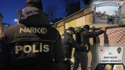 Sinop’ta düzenlenen operasyonlarda önemli miktarda uyuşturucu hammaddesi ve sahte döviz