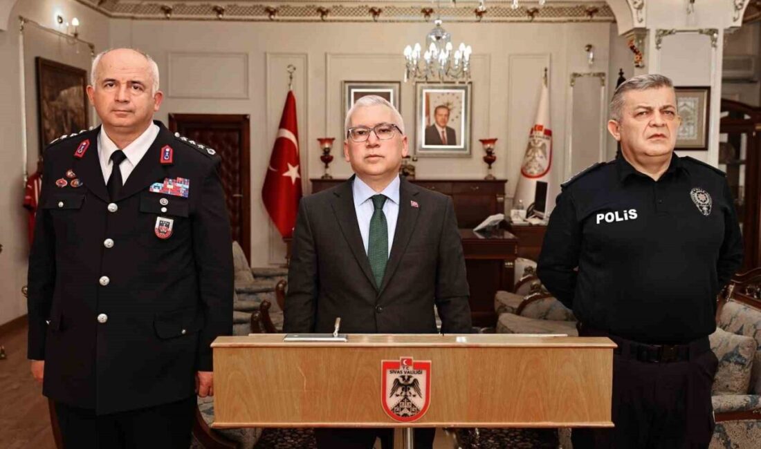 Sivas Valiliği tarafından, şehirde güvenlik ve kamu düzeninin sağlanmasına yönelik