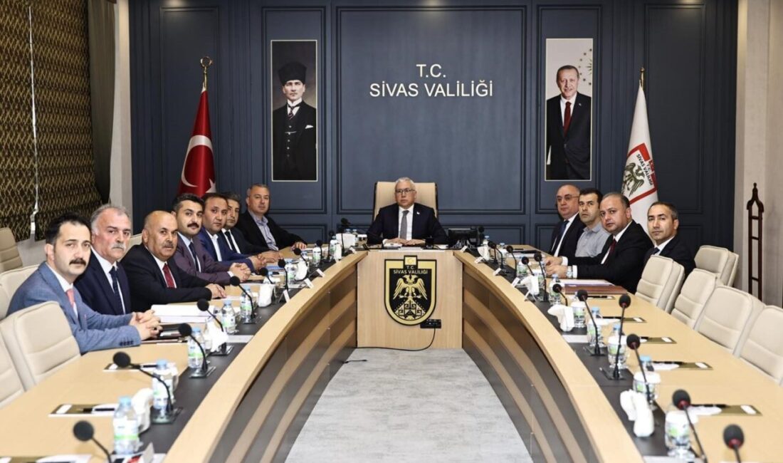 Sivas’ta artan kene vakaları ile ilgili Sivas Valiliği değerlendirme toplantısı