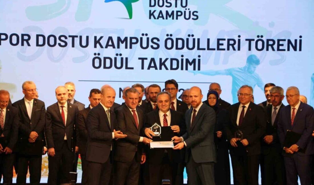 YÖK’ün Spor Dostu Kampüs Projesi’nin sertifika takdim töreni Rize’de Gençlik