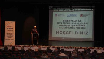 Erzurum’da belediyeler ile sivil toplum kuruluşları arasında işbirliğinin geliştirilmesi kapsamında