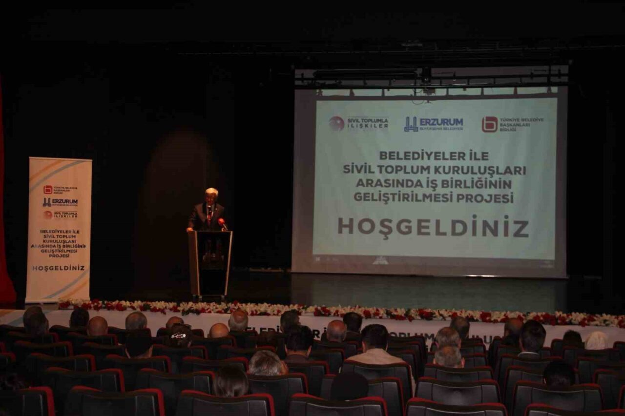 Erzurum’da belediyeler ile sivil toplum kuruluşları arasında işbirliğinin geliştirilmesi kapsamında