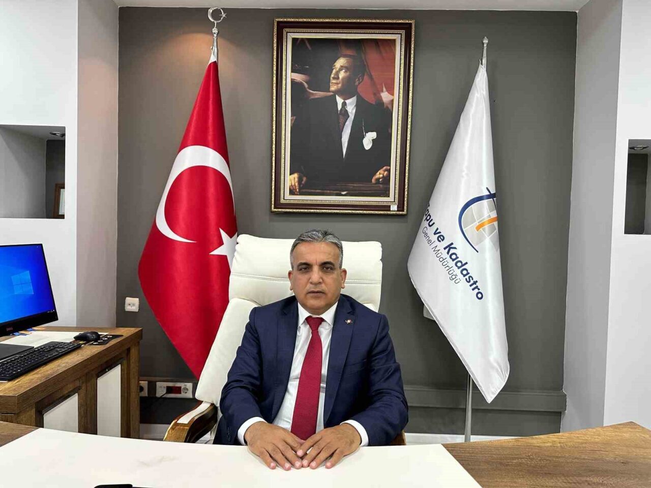 Erzurum Tapu ve Kadastro Bölge Müdürlüğü görevine atanan Mustafa Aslan