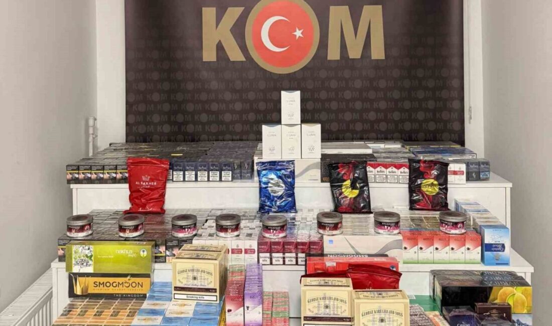 TEM otoyolu İzmit geçişinde durdurulan bir otomobilde çok sayıda kaçak