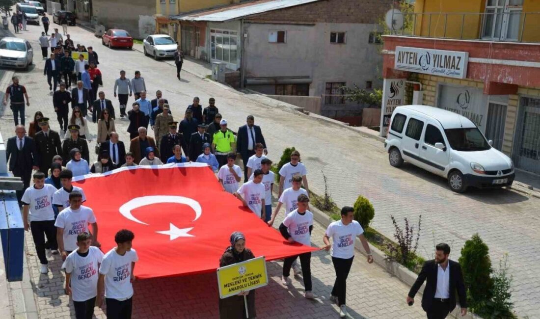 Erzincan’ın Tercan ilçesinde 19 Mayıs Atatürk’ü Anma, Gençlik ve Spor