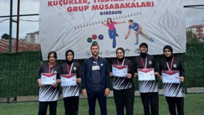 Erzincan Tercan Recep Gündüz AİHL Kız Bocce Takımı, Giresun’daki grup