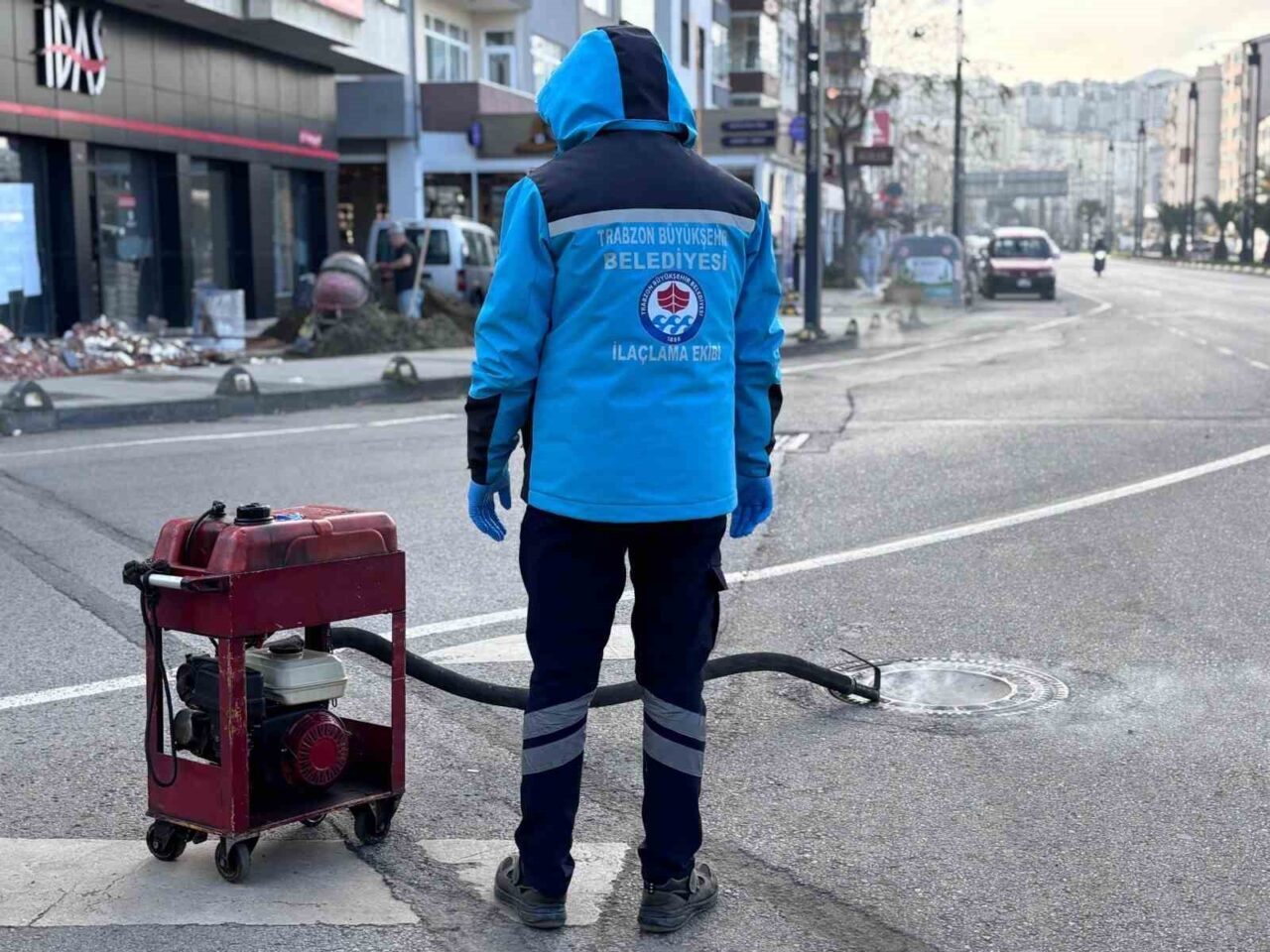Trabzon Büyükşehir Belediyesi, yaz mevsimi öncesi vektörle (hastalık yayan canlı)