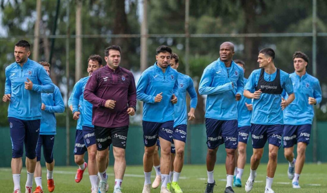 Trabzonspor, Trendyol Süper Lig’in 38. ve son hafta müsabakasında deplasmanda