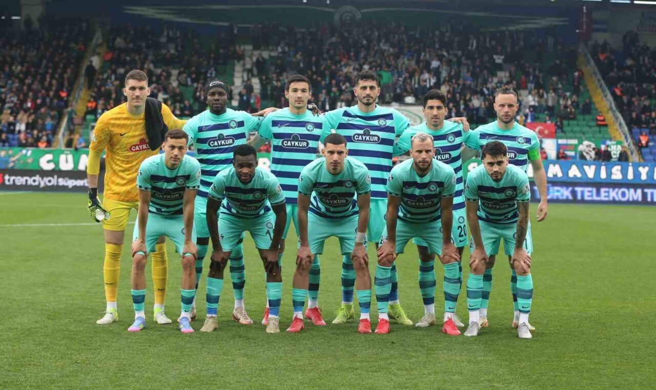 Trendyol Süper Lig’in 34. haftasında Çaykur Rizespor, sahasında Gaziantep FK
