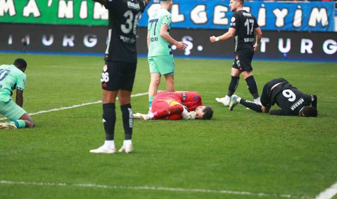 Trendyol Süper Lig’in 34. haftasında Çaykur Rizespor, sahasında karşılaştığı Gaziantep