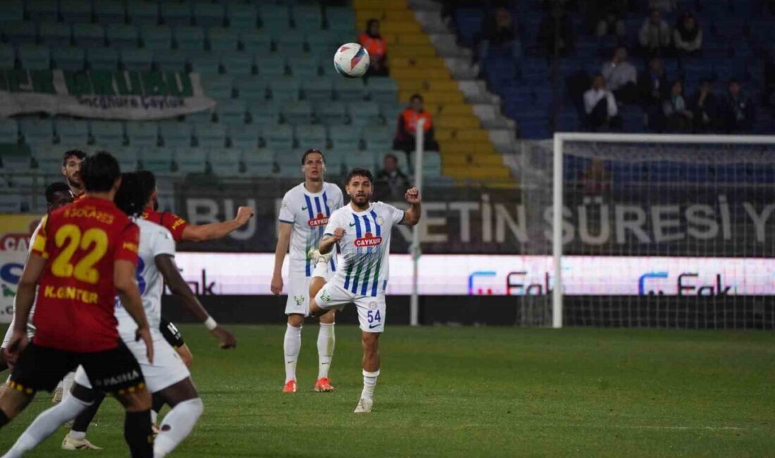 Trendyol Süper Lig’in 36. haftasında Çaykur Rizespor sahsında Göztepe’yi 6-3
