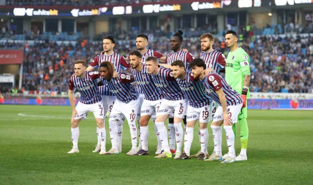 Trendyol Süper Lig’in 35. haftasında Trabzonspor, Galatasaray’ı ağırlıyor. Müsabakanın ilk
