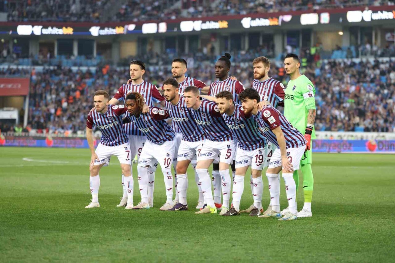 Trendyol Süper Lig’in 35. haftasında Trabzonspor, Galatasaray’ı ağırlıyor. Müsabakanın ilk