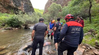 Tunceli merkeze bağlı Çemçeli köyünde tarihi kaleye geziye giden bir