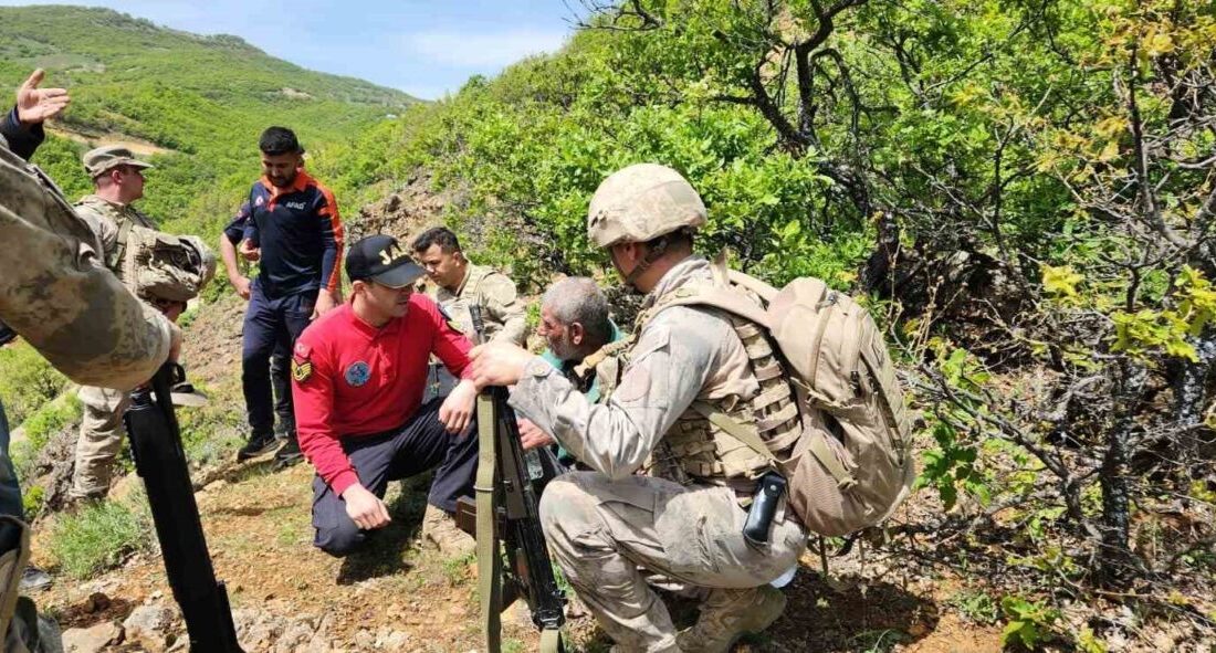 Tunceli’de kaybolan zihinsel engelli 71 yaşındaki adam, jandarma ekipleri tarafından