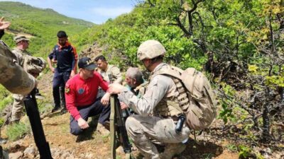 Tunceli’de kaybolan zihinsel engelli 71 yaşındaki adam, jandarma ekipleri tarafından