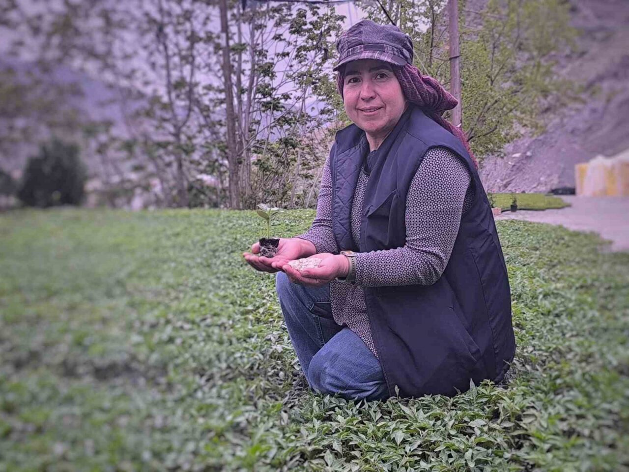 Erzurum’un Uzundere ilçesinde yaşayan Fatma Canbaş, Hülya Canbaş ve Ayşe
