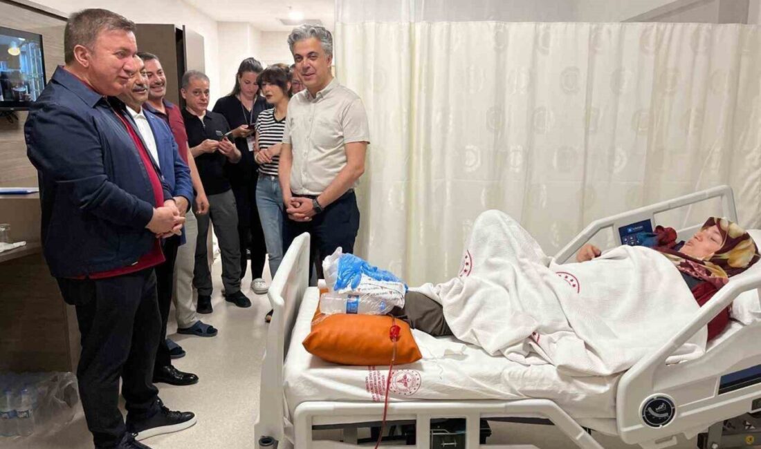 Erzincan Valisi Hamza Aydoğdu, Mengücek Gazi Eğitim ve Araştırma Hastanesi’ni