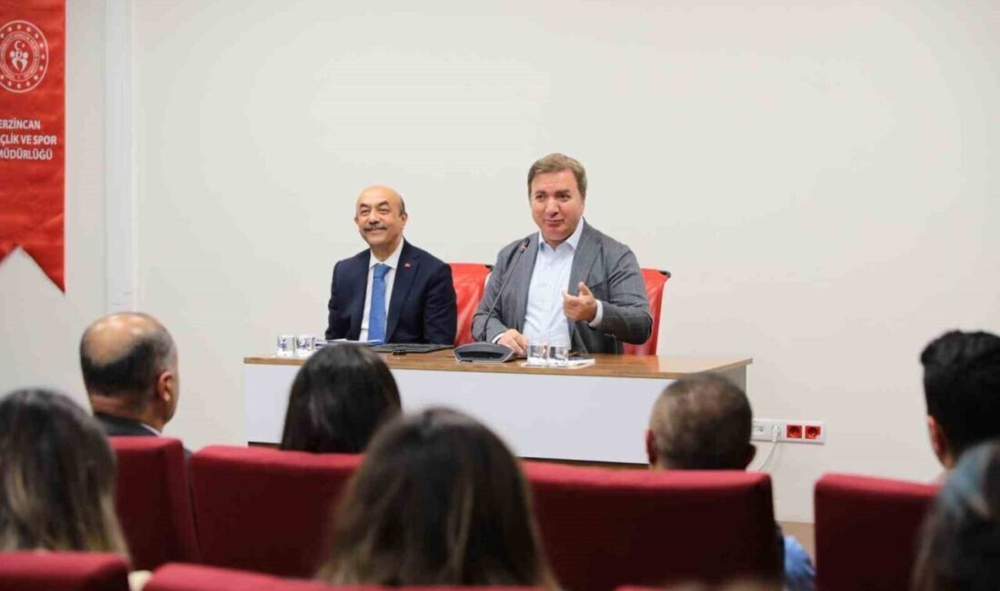 Erzincan Valisi Hamza Aydoğdu, İl Milli Eğitim Müdürü Hacı Ömer