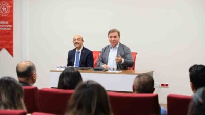 Erzincan Valisi Hamza Aydoğdu, İl Milli Eğitim Müdürü Hacı Ömer