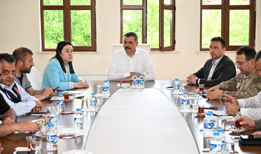 Erzurum Valisi Mustafa Çiftçi, Uzundere ilçesi Çağlayan Mahallesi Şelale Mevkii’nde